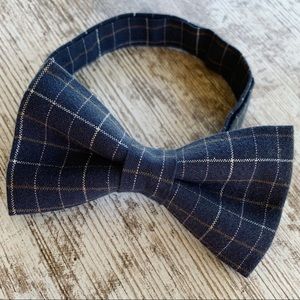 Blue child bow tie blue bow tie holiday bow tie Christmas bow tie teacher gift